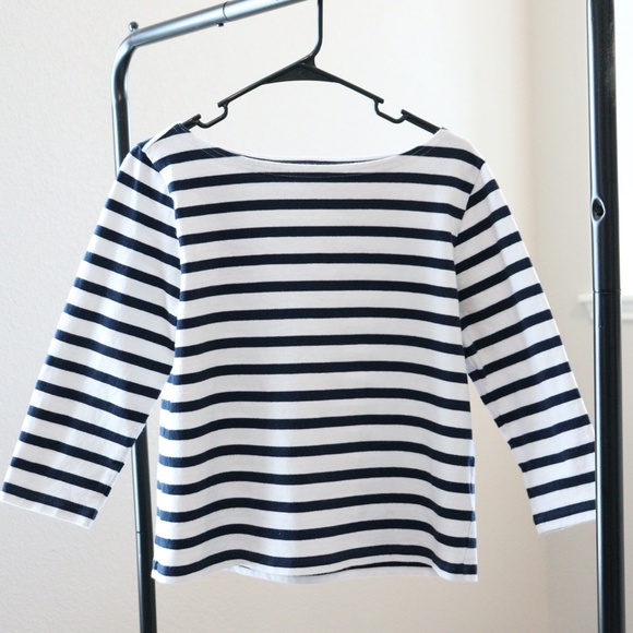 J. Crew Boatneck T-shirt Size Small - Picture 3 of 6